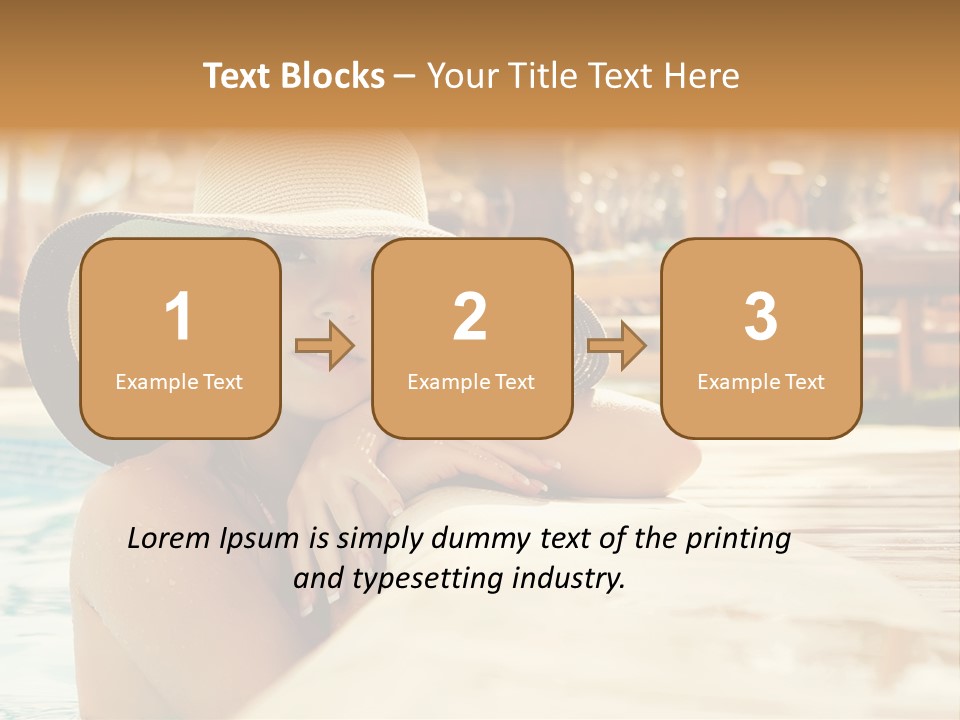 Emotions Honeymoon Baths PowerPoint Template
