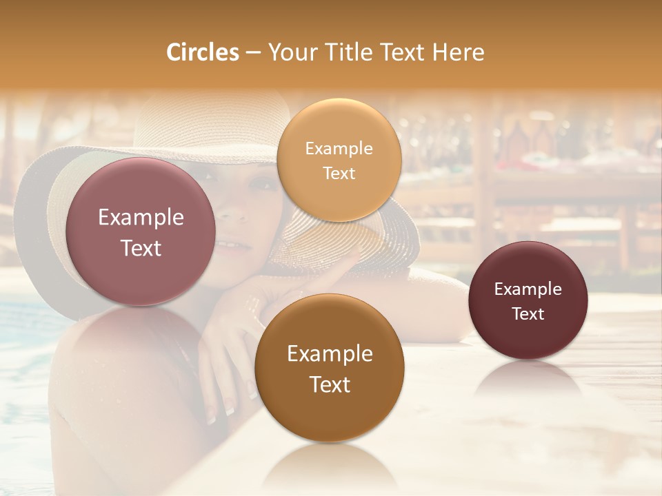 Emotions Honeymoon Baths PowerPoint Template