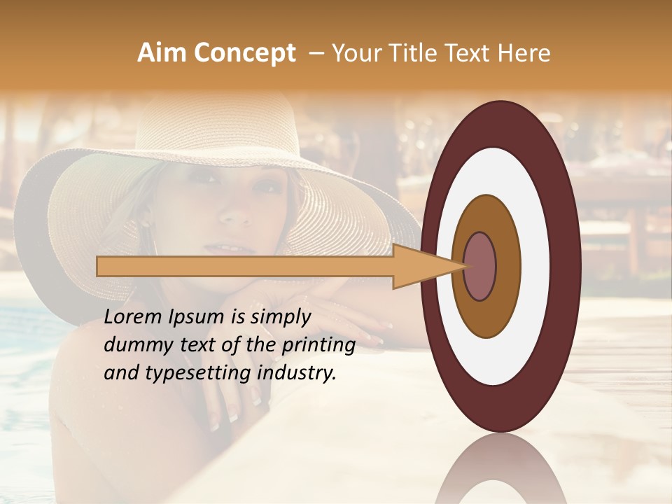 Emotions Honeymoon Baths PowerPoint Template