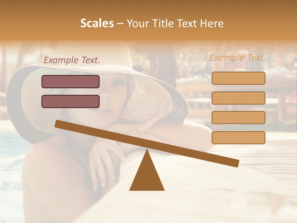 Emotions Honeymoon Baths PowerPoint Template