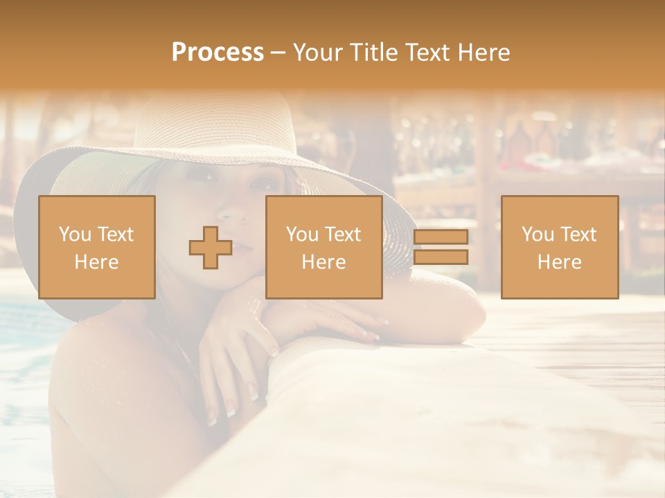 Emotions Honeymoon Baths PowerPoint Template