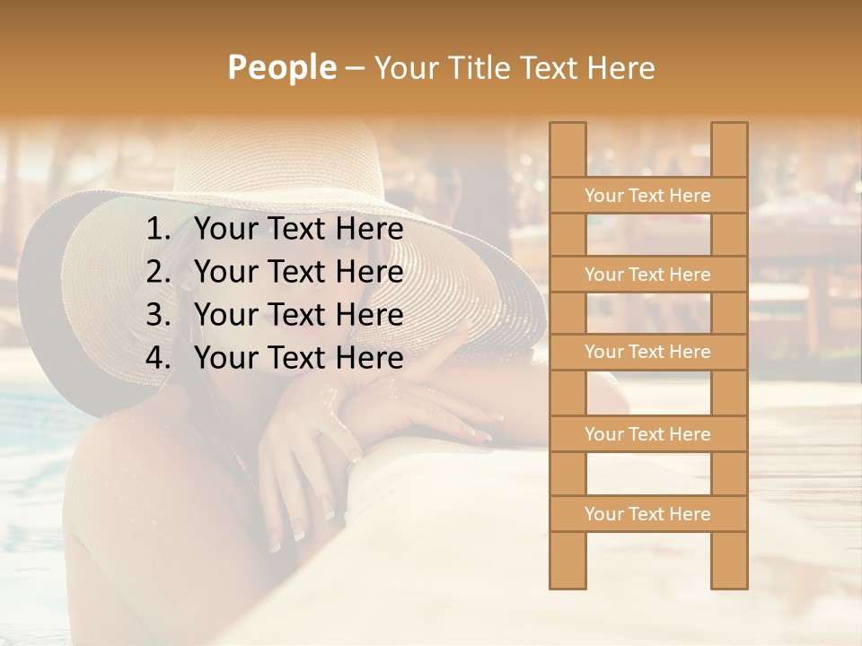 Emotions Honeymoon Baths PowerPoint Template