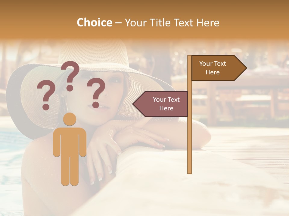 Emotions Honeymoon Baths PowerPoint Template