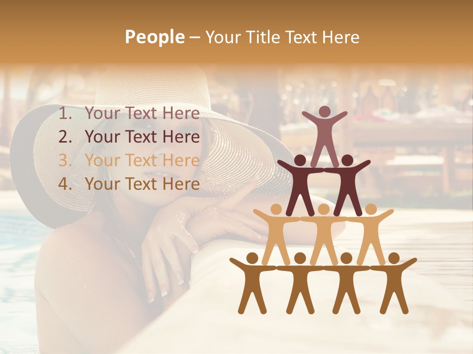 Emotions Honeymoon Baths PowerPoint Template