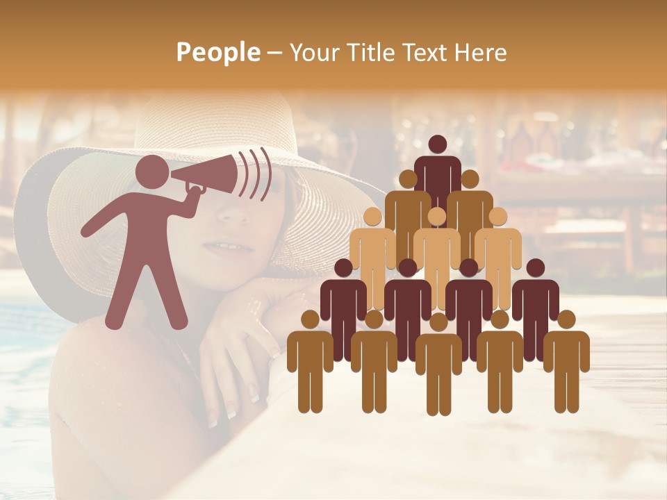 Emotions Honeymoon Baths PowerPoint Template