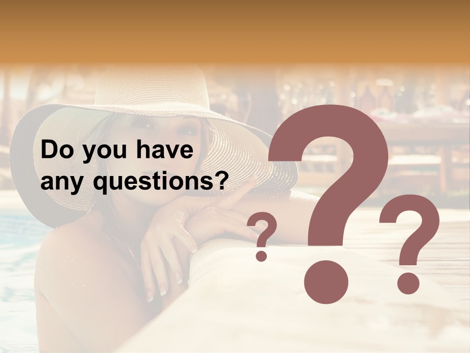 Emotions Honeymoon Baths PowerPoint Template