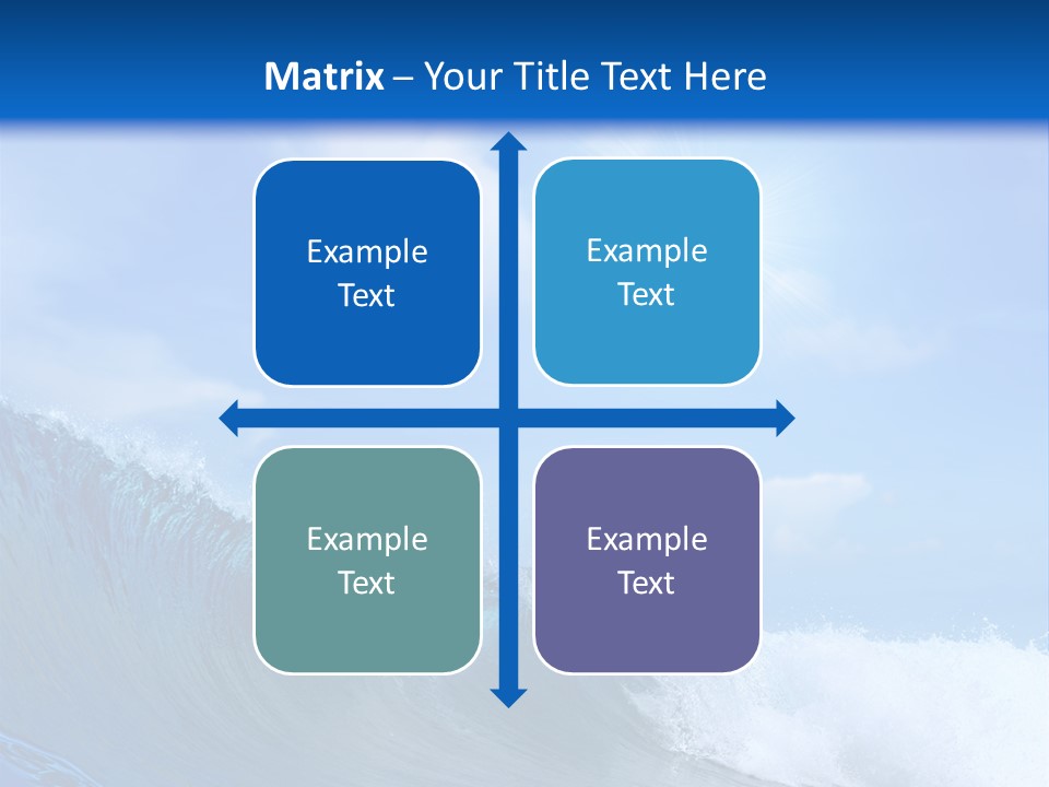 Beauty Adventure Sealife PowerPoint Template