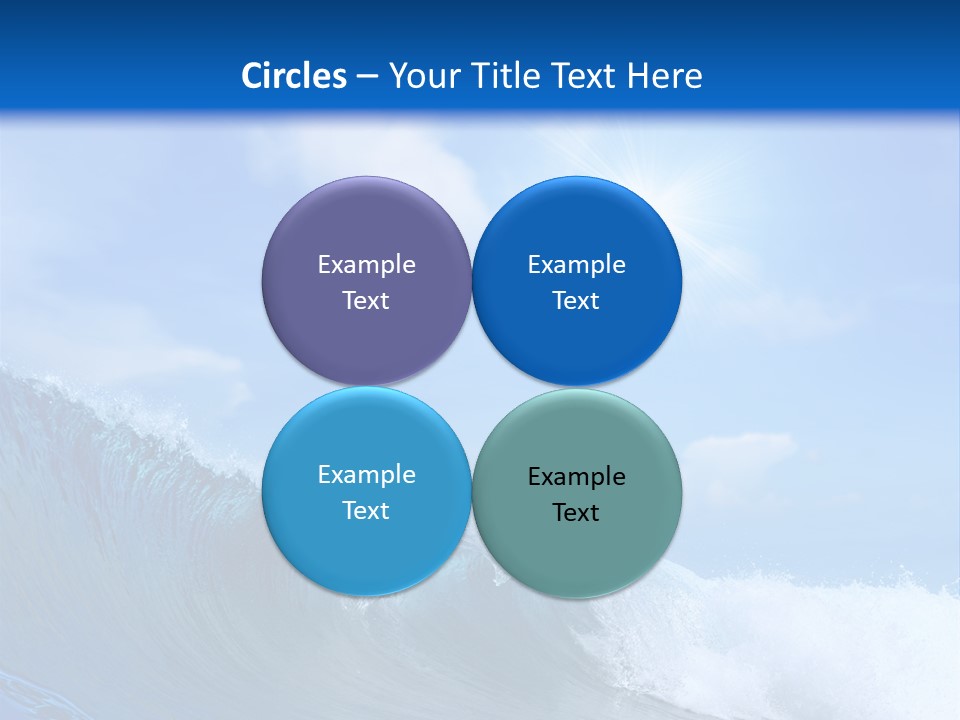 Beauty Adventure Sealife PowerPoint Template