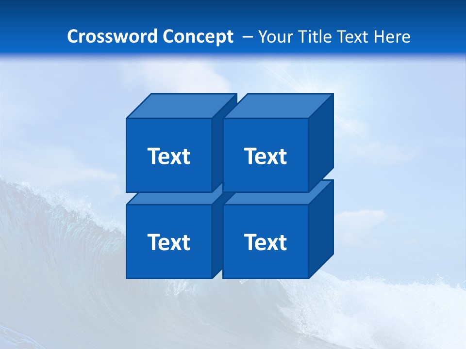 Beauty Adventure Sealife PowerPoint Template