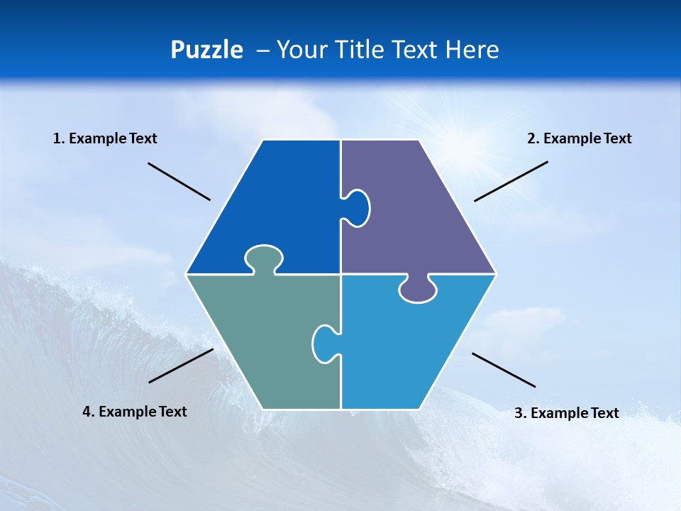 Beauty Adventure Sealife PowerPoint Template