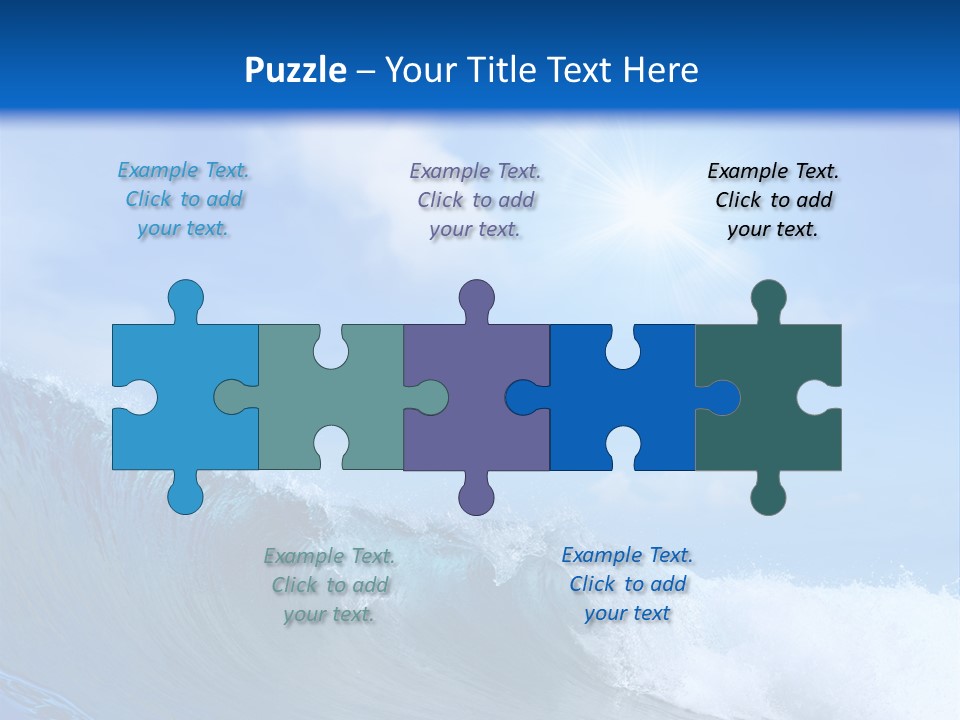 Beauty Adventure Sealife PowerPoint Template