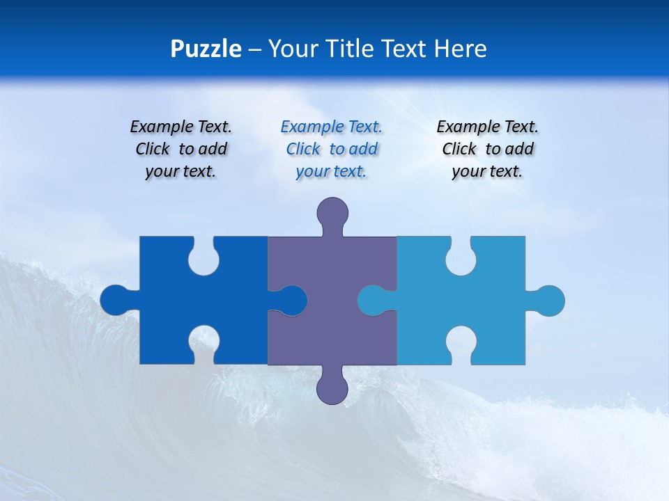 Beauty Adventure Sealife PowerPoint Template