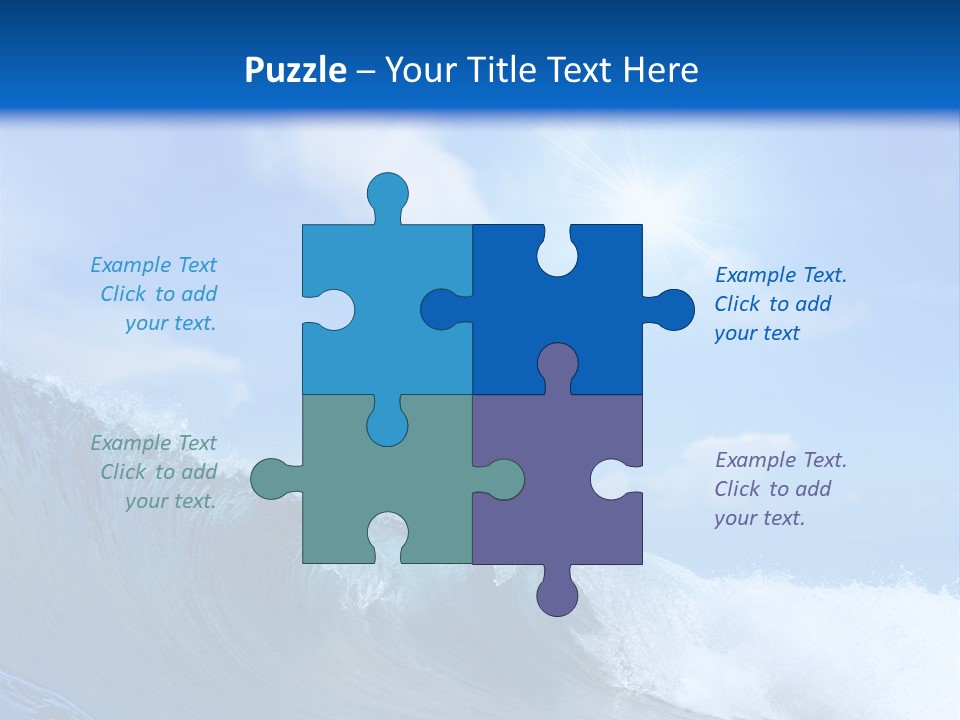 Beauty Adventure Sealife PowerPoint Template