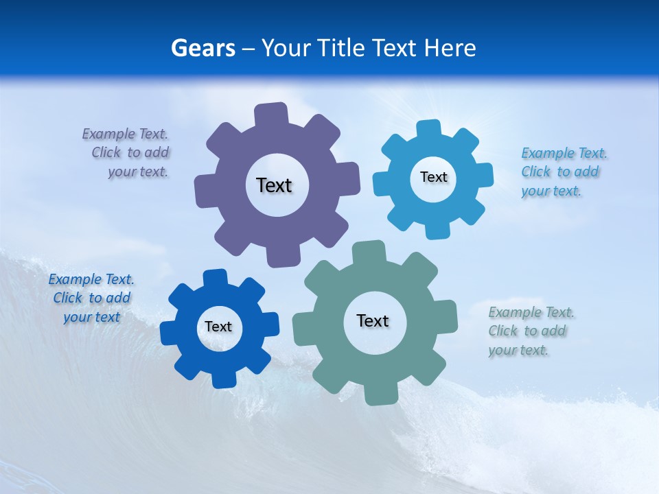 Beauty Adventure Sealife PowerPoint Template