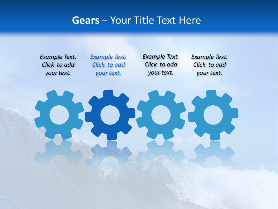 Beauty Adventure Sealife PowerPoint Template