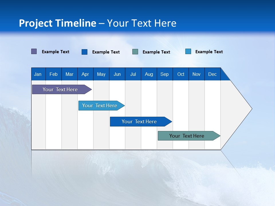 Beauty Adventure Sealife PowerPoint Template