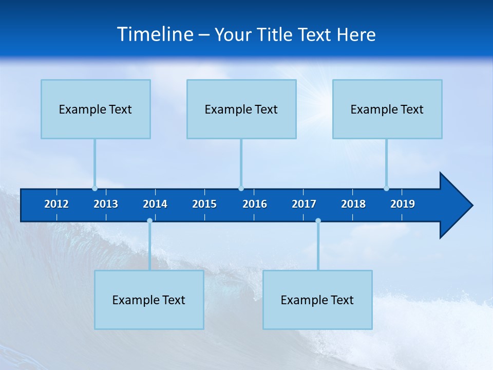 Beauty Adventure Sealife PowerPoint Template