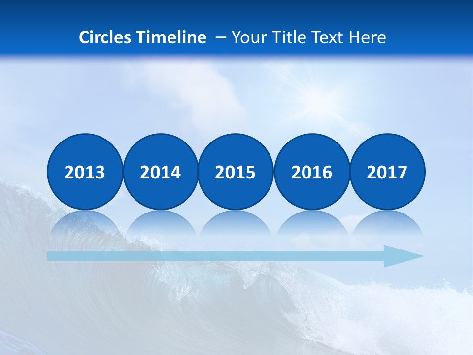 Beauty Adventure Sealife PowerPoint Template