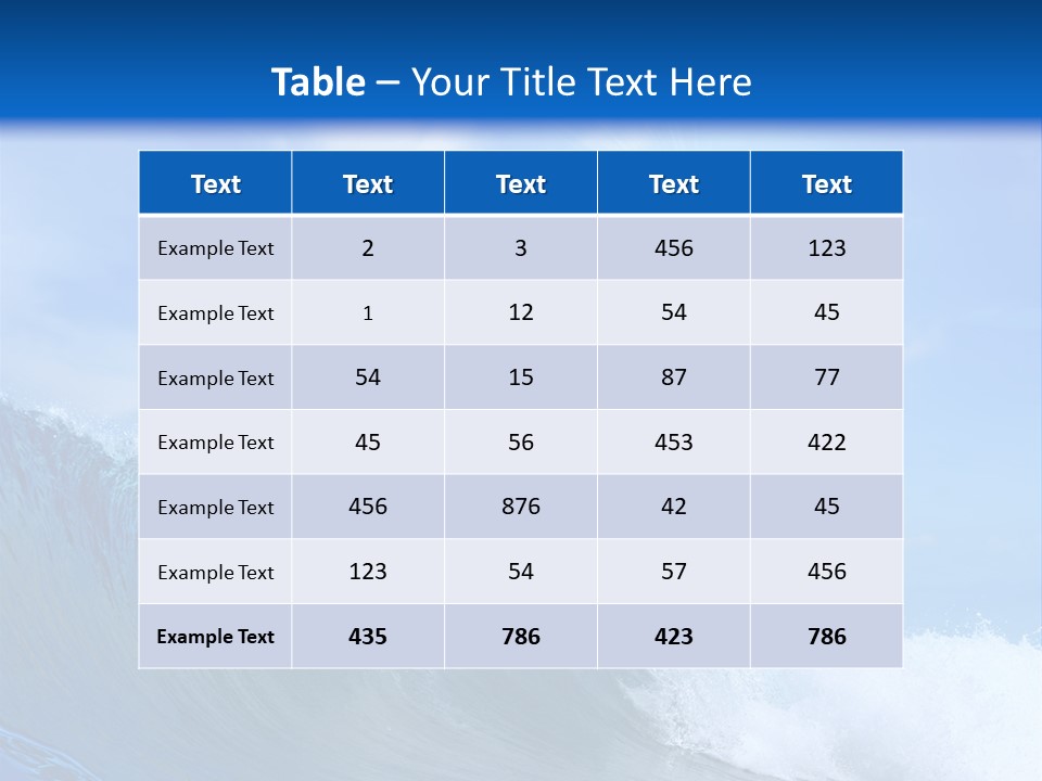 Beauty Adventure Sealife PowerPoint Template