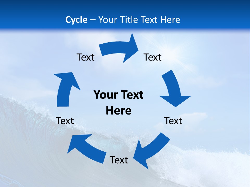 Beauty Adventure Sealife PowerPoint Template