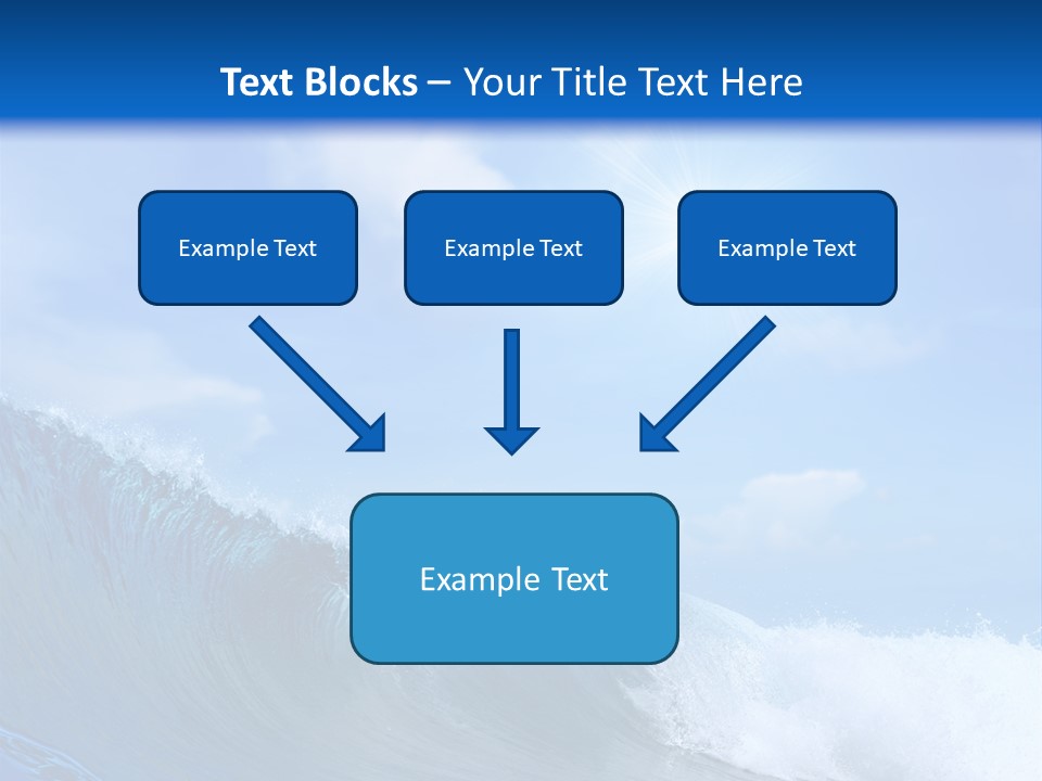 Beauty Adventure Sealife PowerPoint Template