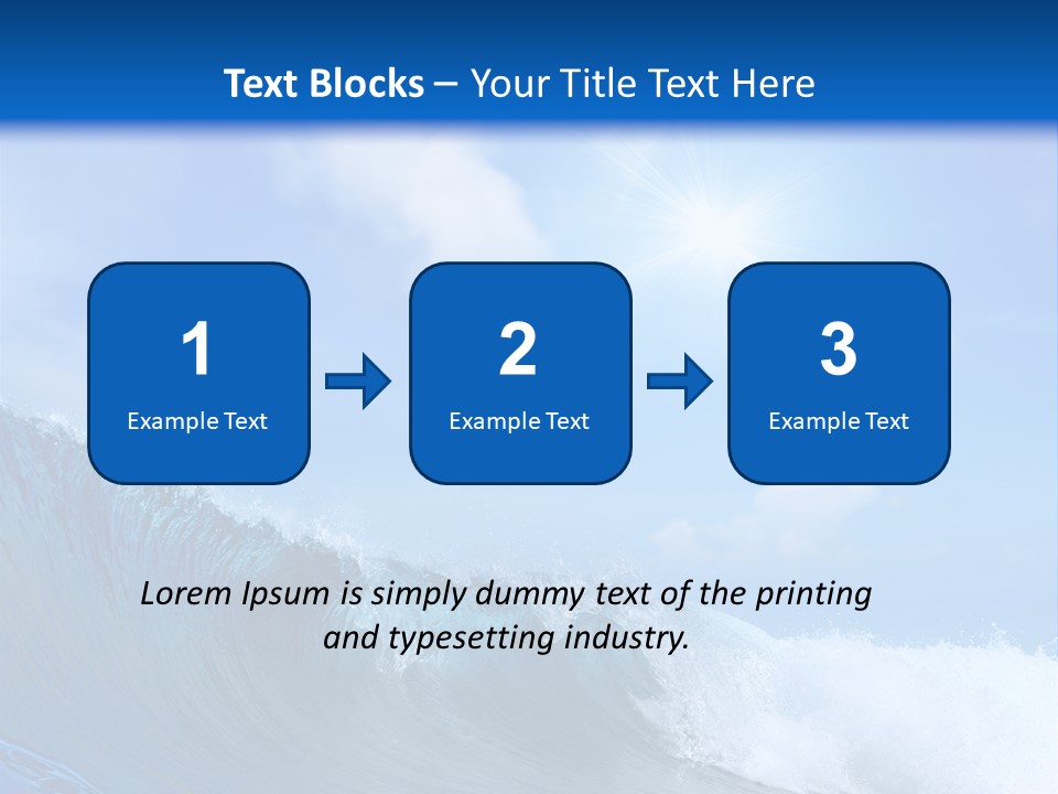 Beauty Adventure Sealife PowerPoint Template