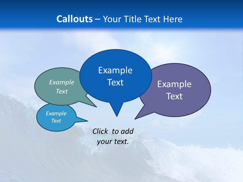 Beauty Adventure Sealife PowerPoint Template