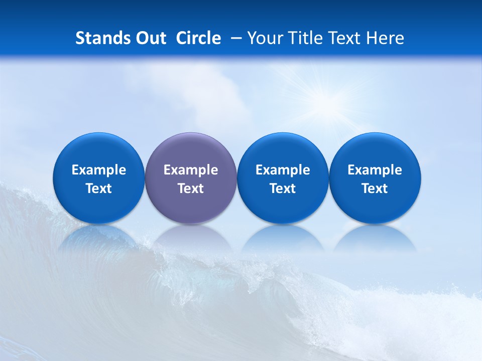 Beauty Adventure Sealife PowerPoint Template