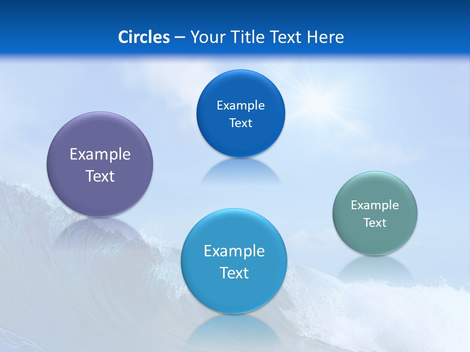 Beauty Adventure Sealife PowerPoint Template