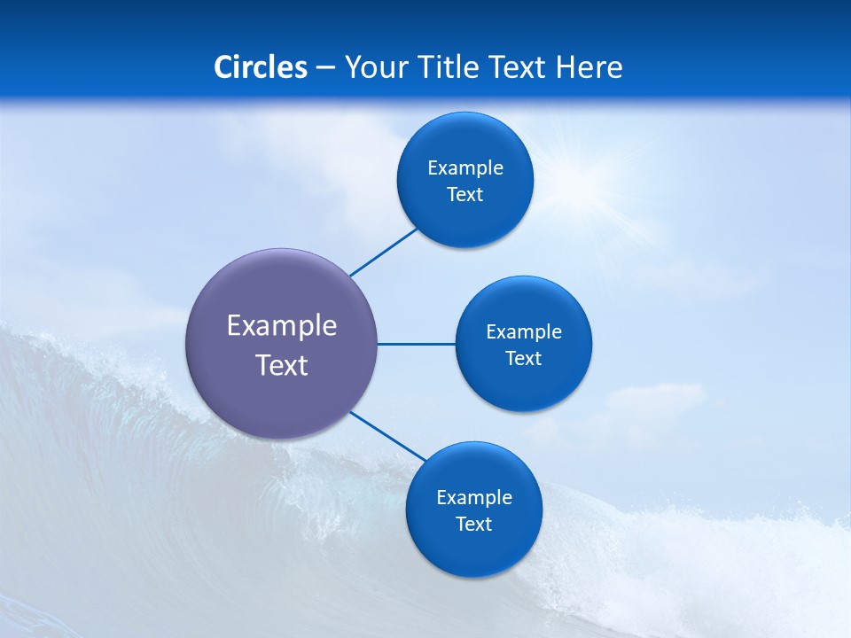 Beauty Adventure Sealife PowerPoint Template