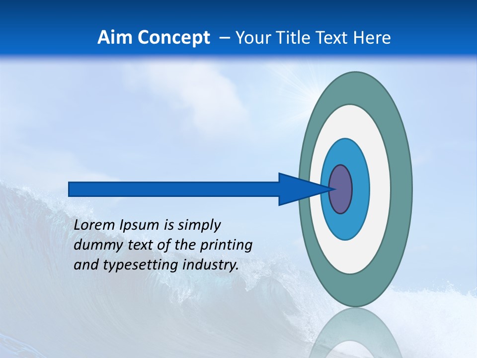 Beauty Adventure Sealife PowerPoint Template