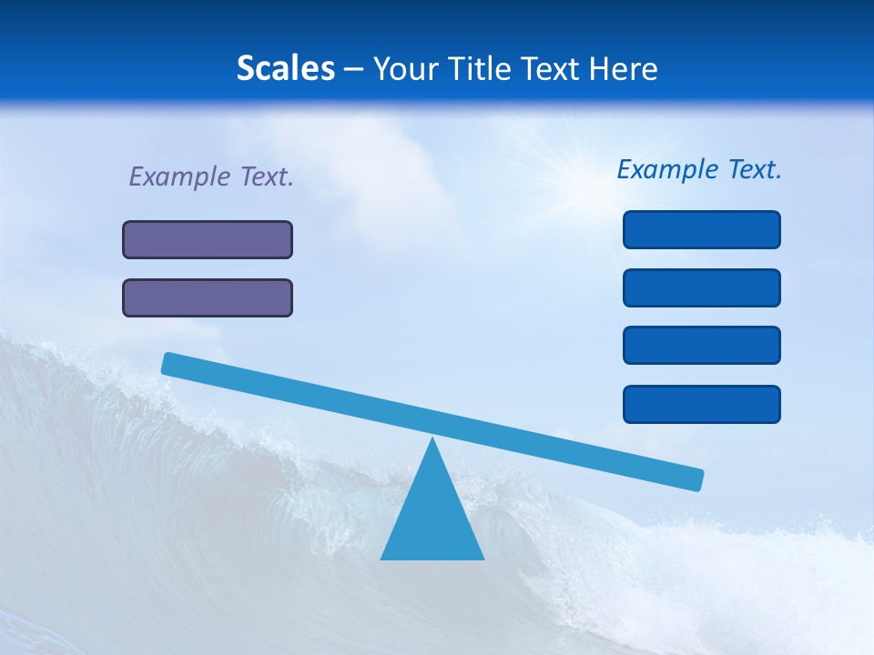 Beauty Adventure Sealife PowerPoint Template