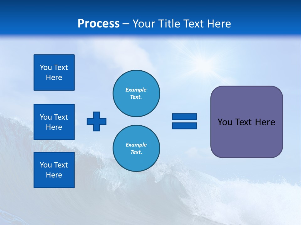 Beauty Adventure Sealife PowerPoint Template
