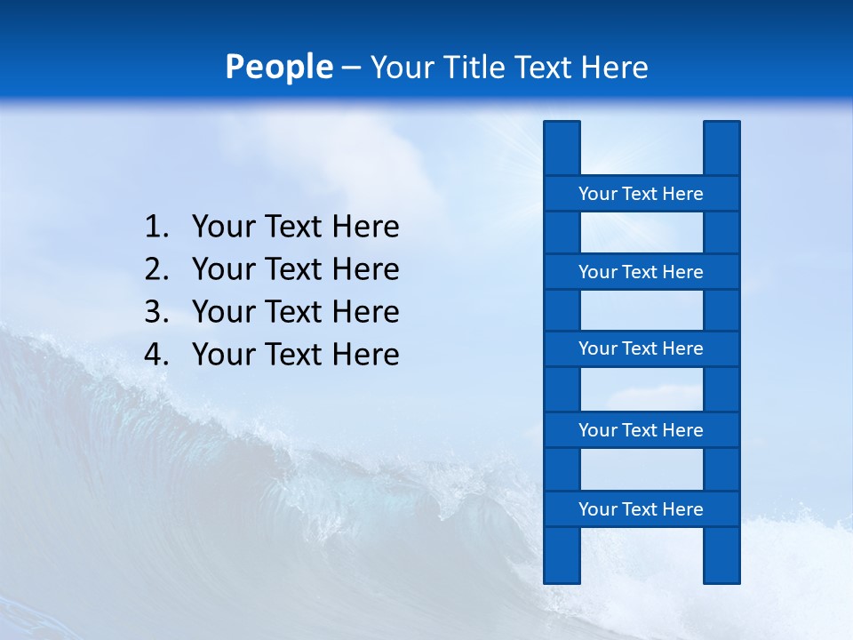 Beauty Adventure Sealife PowerPoint Template