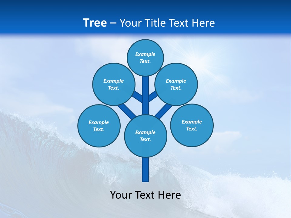 Beauty Adventure Sealife PowerPoint Template