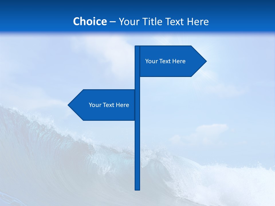 Beauty Adventure Sealife PowerPoint Template