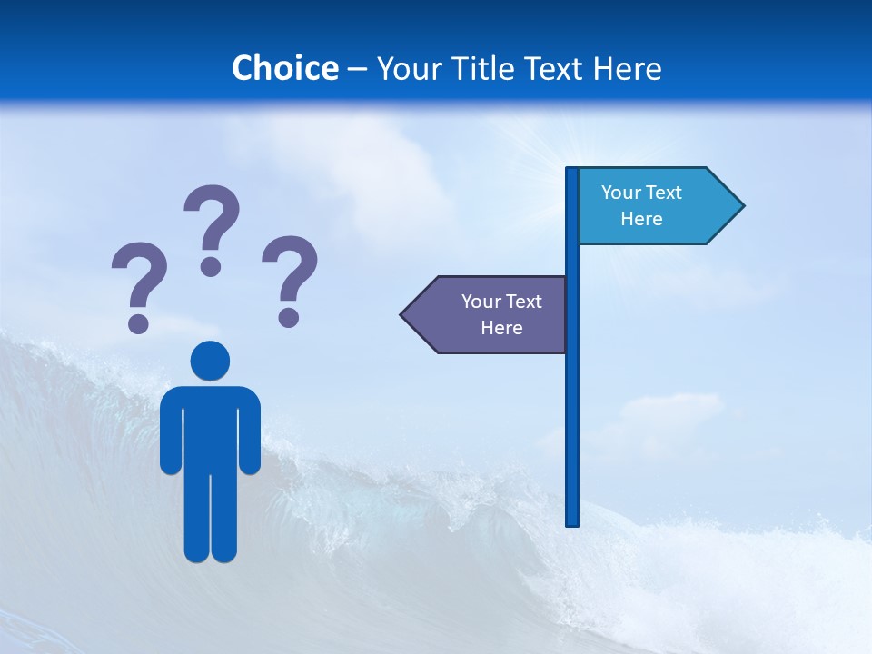 Beauty Adventure Sealife PowerPoint Template