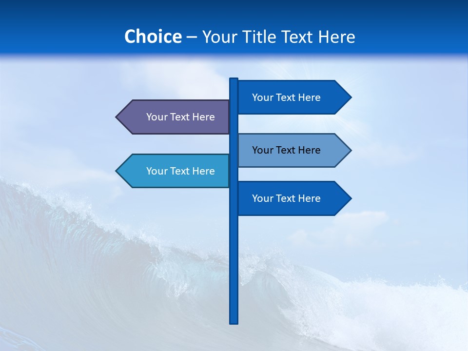 Beauty Adventure Sealife PowerPoint Template
