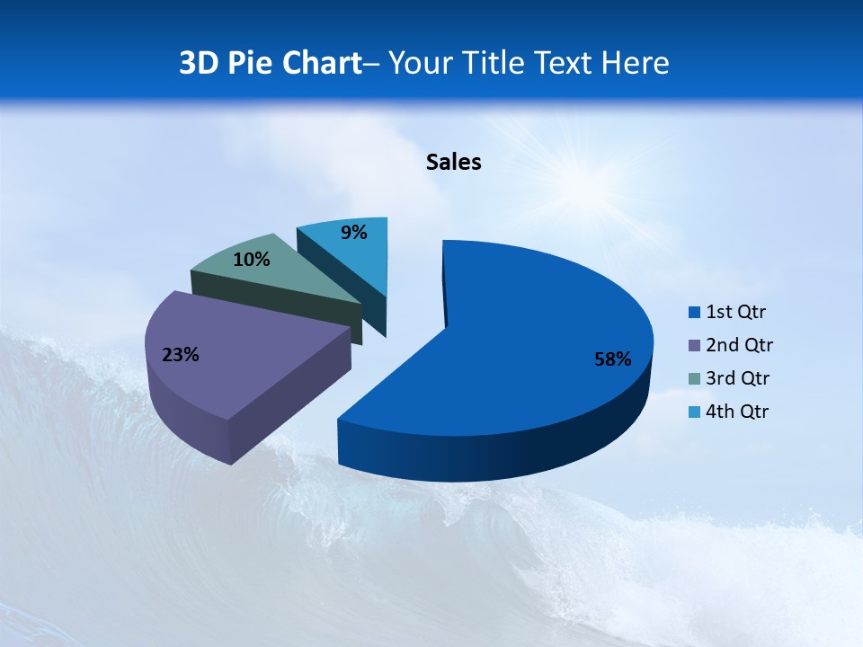 Beauty Adventure Sealife PowerPoint Template