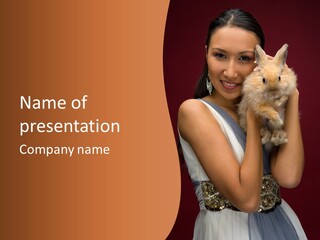 Piebald Brown Emotion PowerPoint Template