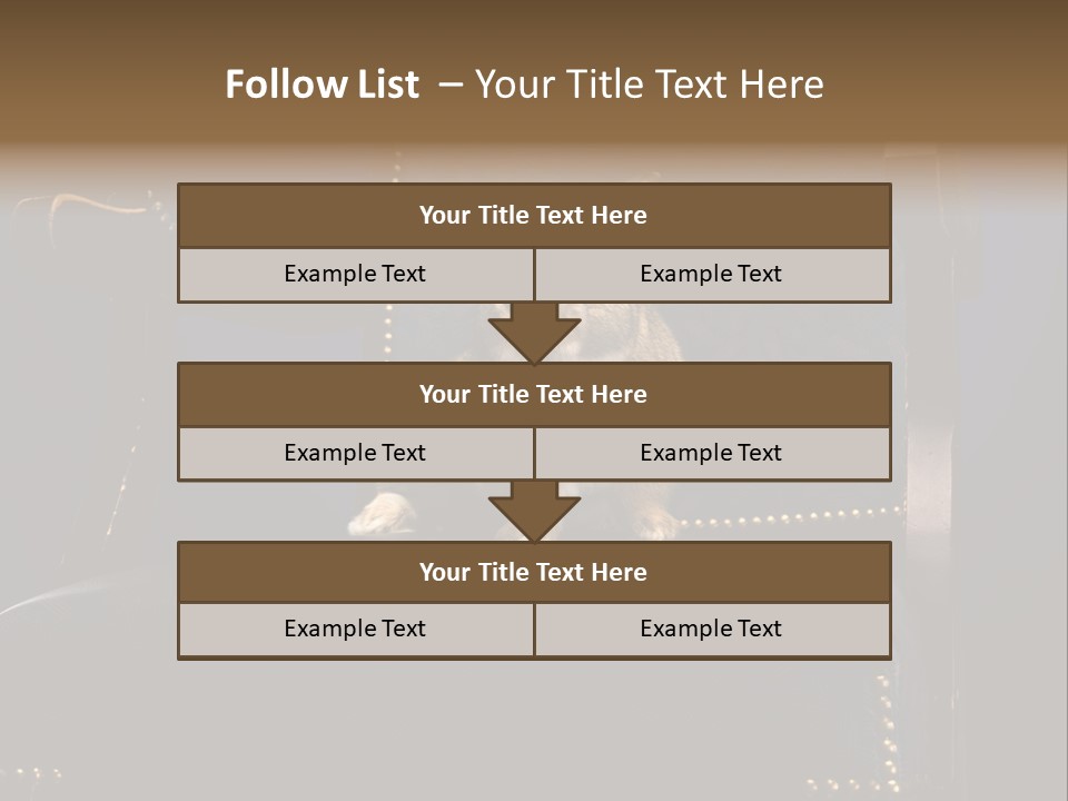 Wildlife Indoors Rabbit PowerPoint Template