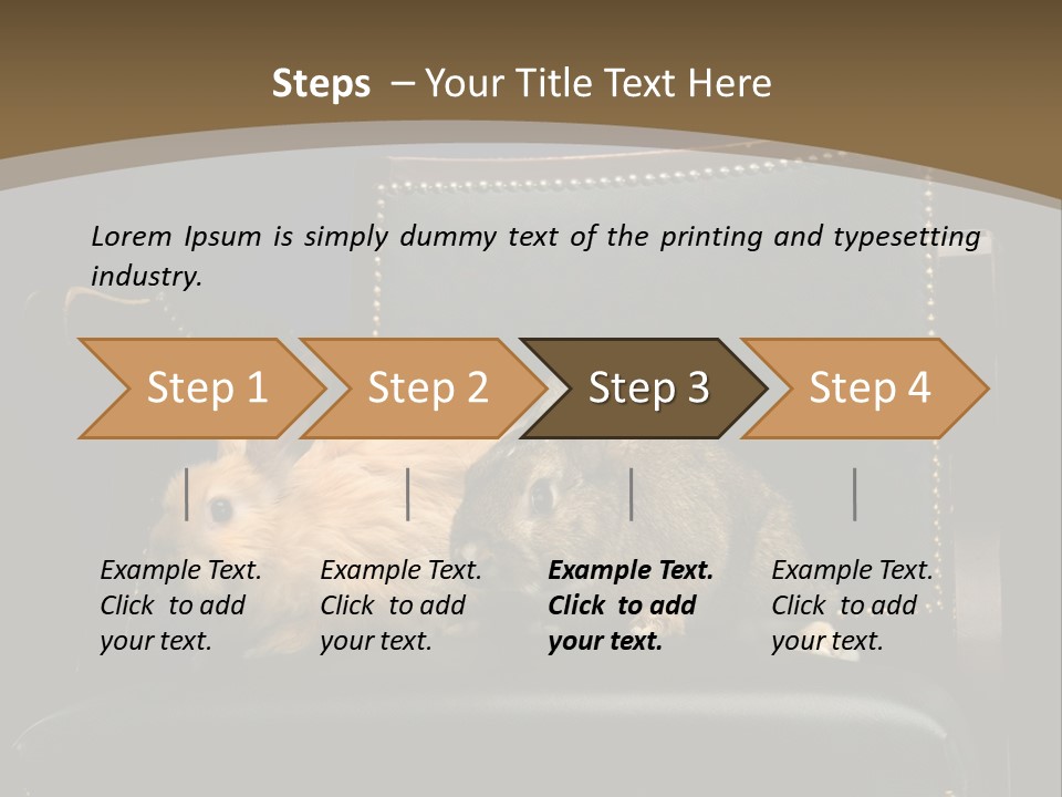 Indoors Tame Beautiful PowerPoint Template
