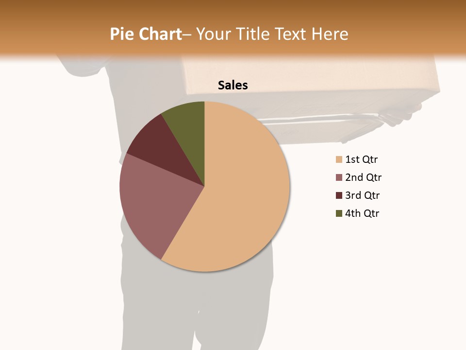 Isolated Fragile Holding PowerPoint Template