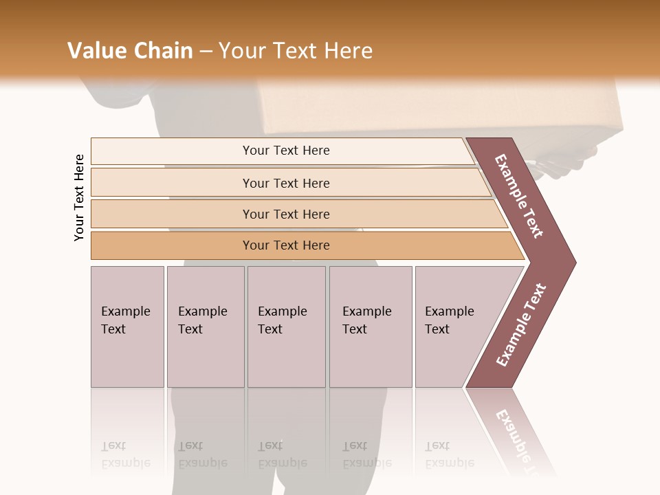Isolated Fragile Holding PowerPoint Template
