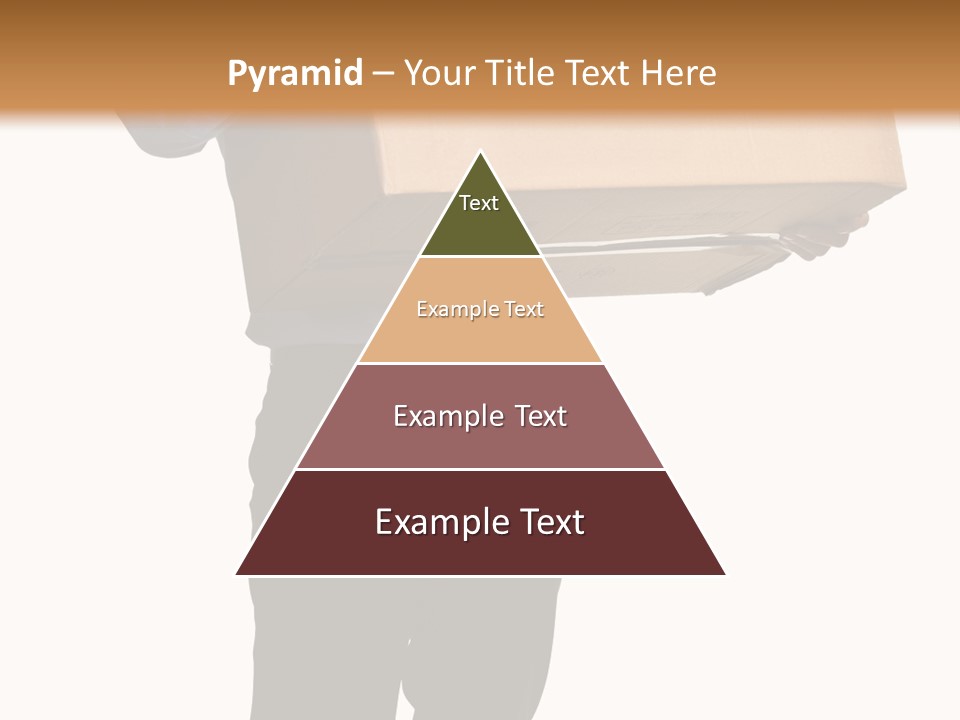 Isolated Fragile Holding PowerPoint Template