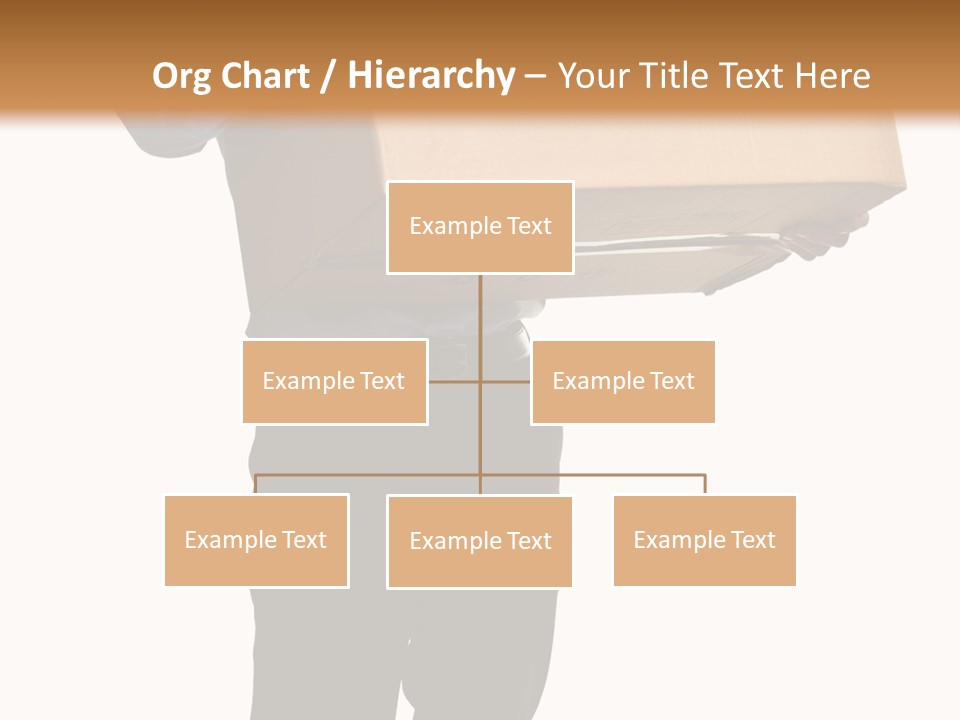 Isolated Fragile Holding PowerPoint Template