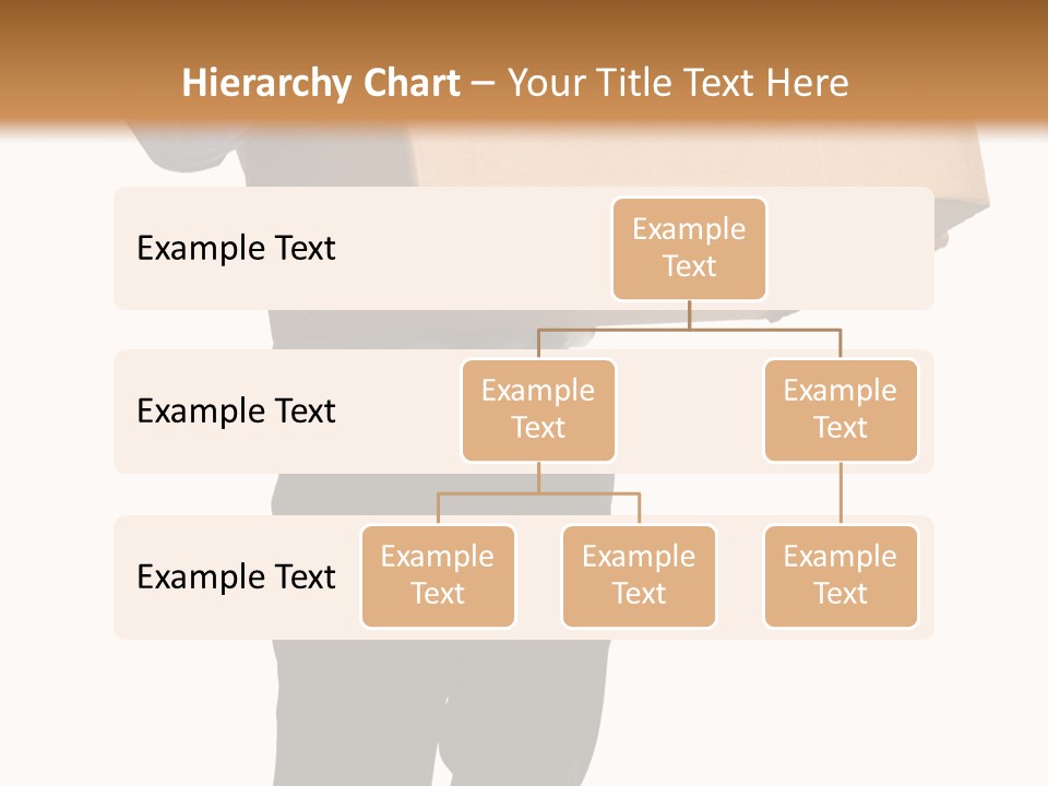 Isolated Fragile Holding PowerPoint Template