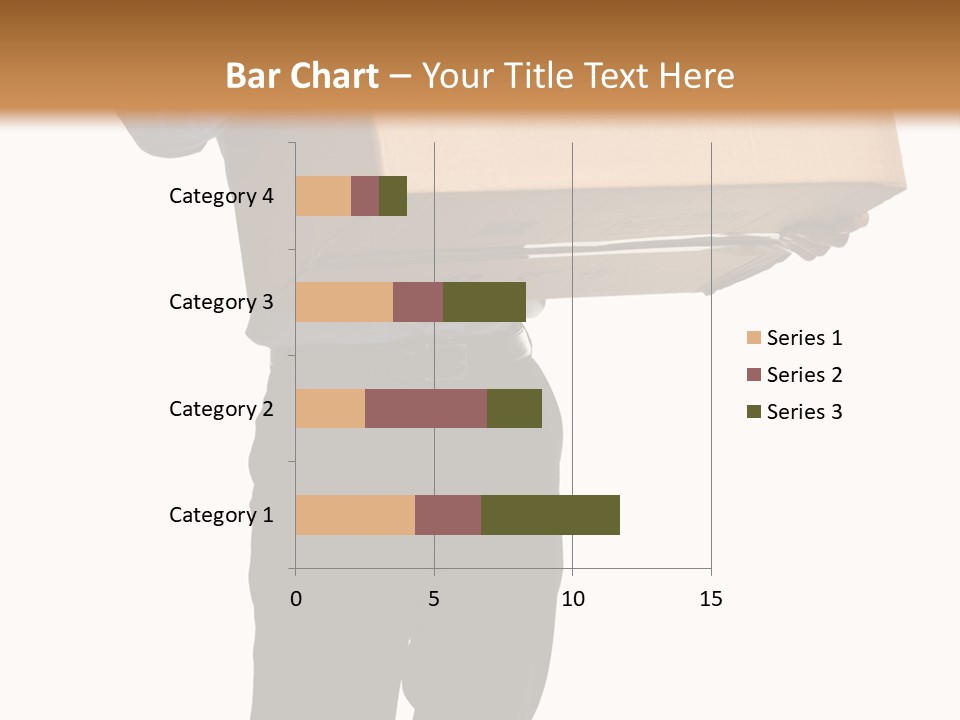 Isolated Fragile Holding PowerPoint Template
