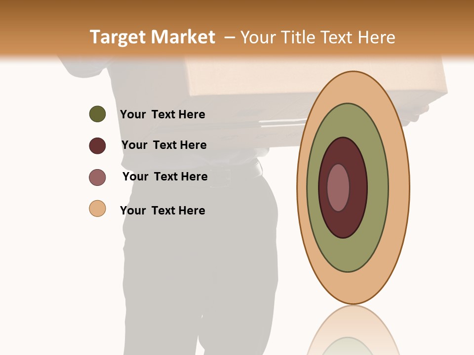 Isolated Fragile Holding PowerPoint Template