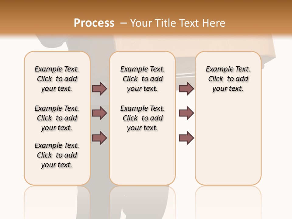 Isolated Fragile Holding PowerPoint Template